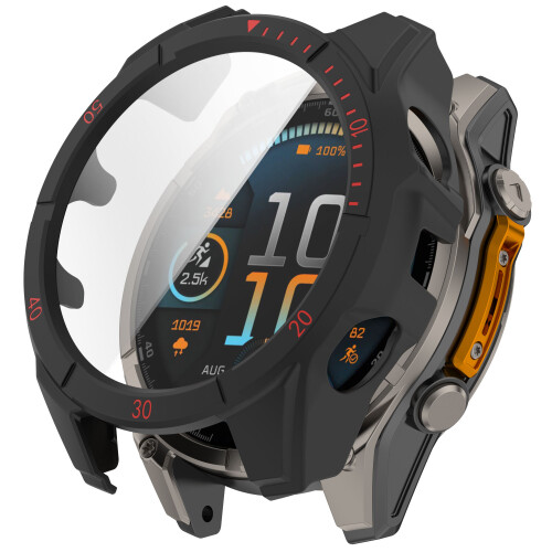 Smartwatch-deksel til Garmin Fenix 8 Solar Black 51MM