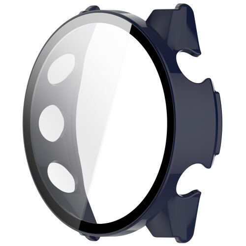 Θήκη & Προστατευτικό Οθόνης PC για Garmin Forerunner 570 47mm - Μπλε/Ναυτικό Μπλε