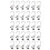 Haken mit Klemme Edelstahl   30-pack 1