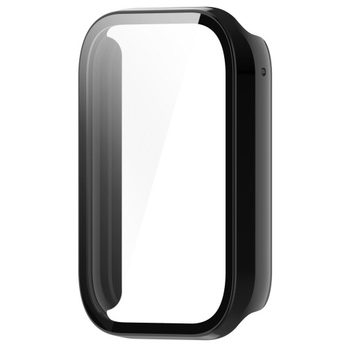 Θήκη Προστασίας Οθόνης από PC και Tempered Glass για Xiaomi Band 9 Pro - Μαύρη 2