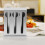 Flatware Dispenser, Löffel Aufbewahrungsbox, Essstäbchen Halter 7