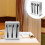 Flatware Dispenser, Löffel Aufbewahrungsbox, Essstäbchen Halter 6