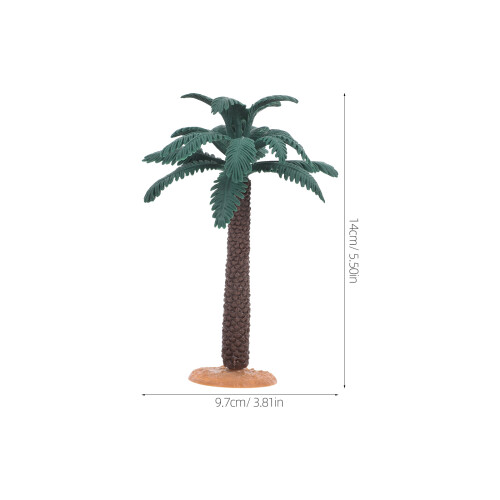Coconuts Tree Palm Modell Weihnachten Amethyst Des Grün 1