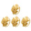 12 Blatt Aus Legierung Mit Kristall 1