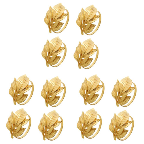 12 Blatt Aus Legierung Mit Kristall 2