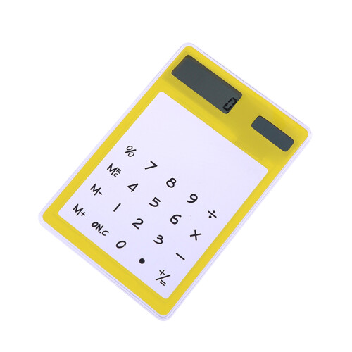 Transparente Touchpanel Taschenrechner Für Und Büro 2