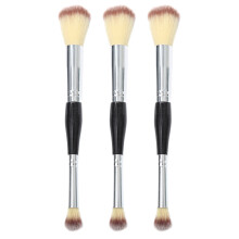3Stk Doppelseitige - Und Rouge- Make-Up Zubehör