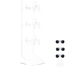 Draagbare Transparante Glazen Storage Stand Voor Brillen