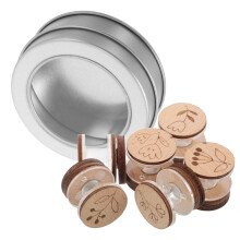 6St Efficiënte Borduurdraad Organizer Set Met Spoelhouder Beige