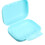 Portable Blue Soap Case Leak-Proof Soap Box Compact and Practical 1