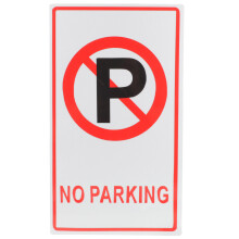 No Parking Bord Van Aluminium Voor Private Gebieden 1
