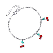 3 Teile Armband Für Frauen Kirsche Fußkettchen