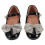 Wijde Platte Comfortabele Flats Met Strik 9