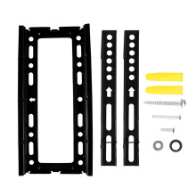 Verstelbare Wandbeugel Voor TV's 17-43 Inch Zwart 1 Set
