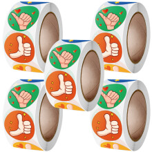 5 Ermutigungs-Aufkleber Für Mit Cartoon-Lobmotiven