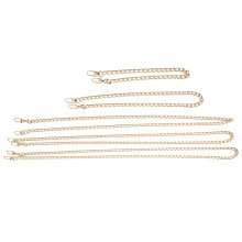 5 Metallkettengürtel Für Handtaschen, Goldene Taschengurte