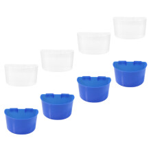 8 Vogelfutterer Mit Wasserspender Und Futterbox Für Papageien