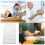 Waschbare Massageauflage Weiß Polyester Für 1 Stk 9