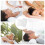 Waschbare Massageauflage Weiß Polyester Für 1 Stk 10