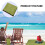 Tent Ground Sheets Mat Olivgrün Camping 1Set 9