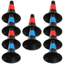 10 Stk Trainingshütchen Für Basketball Fußball Hindernis