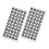 2 3D Scanner Marker Reflecterende 1,00x1,00x0,05 Cm Zwart 11