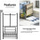 Kitchen Afdruiprek Opbergplank Desktop Shelving Zwart 11