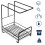 Kitchen Afdruiprek Opbergplank Desktop Shelving Zwart 9