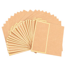 50Stk -Tischkarten Gold Irisierendes Für Party