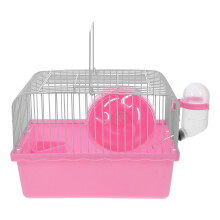 Hamsters Tragbarer Transportbehälter Für Chinchilla Spielzeug Rosa