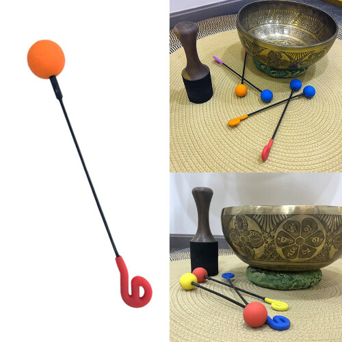 Low Notes Gong Resonant Mallet Double Head Friction Gong Mallet 1