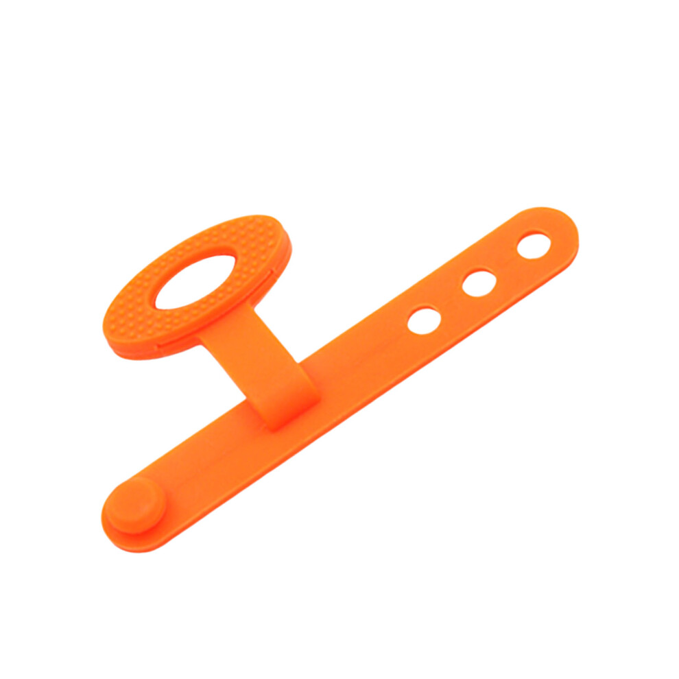 Guitar Plectrums Finger Cover Guitar Picks Holder Finger-Orange-image-OPC-PM5W996-NEW