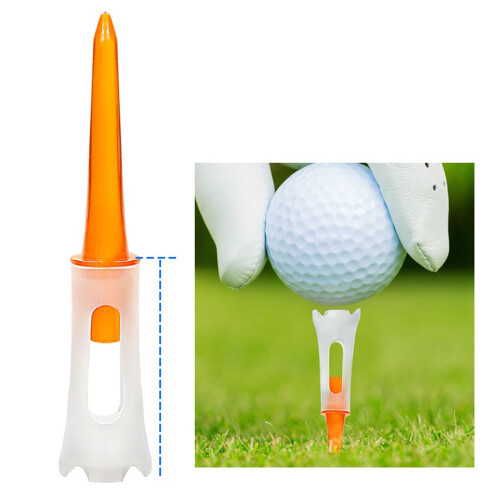 50Pcs Golfs Tees Golfs Plastic Tees Golfs Base Golfs-Red 2