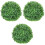 3Stk Kunststoff Topiary Kugel Künstliches Gras Wohnaccessoire 8