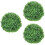 3Stk Kunststoff Topiary Kugel Künstliches Gras Wohnaccessoire 5
