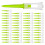 Pack of 50 Golfs Support Tees Golfs Base Golfs Holder-Green 1