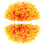 3Stk Simulierter Topiary Ball Blatt Dekoball Graspflanze 1
