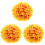 3Stk Simulierter Topiary Ball Blatt Dekoball Graspflanze 2