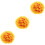 3Stk Simulierter Topiary Ball Blatt Dekoball Graspflanze 5