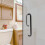 Badezimmer Glastürgriff Metall 8
