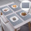 Wasbare Siliconen Placemat Grijs Antislip Hittebestendige Mat 4