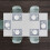Wasbare Siliconen Placemat Grijs Antislip Hittebestendige Mat 8