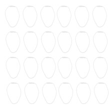 Cotton Lanyard Aufhänger 1000 Set Für Einzelhandel