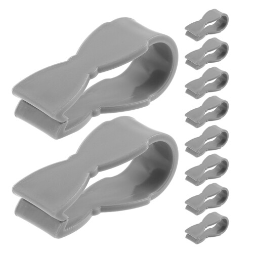 12 Handtuchhalter Für Badezimmer Ovenclip Grau