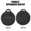 Drumstick Storage Case Padded Cymbal Travel-Thick large size 6