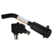 Trailer Hitch Pin Lock Tow Weerbestendig Vergrendelend Zwart