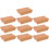 20 Stuks Clamshell Boxen Snack Dienblad Kraftpapier 1