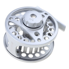 Fly Fishing Reel Light Weight Aluminum Alloys Body-3 4 Silver
