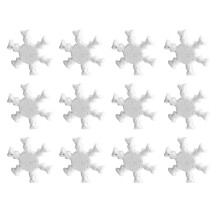 300 Stuks 12 Mm Sneeuwvlokjes Bloesemnagels Metaal Papier Scrapbooking
