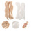 Pipe Cleaners Zwart Chenille Stengels 4 Stuks Wit 10